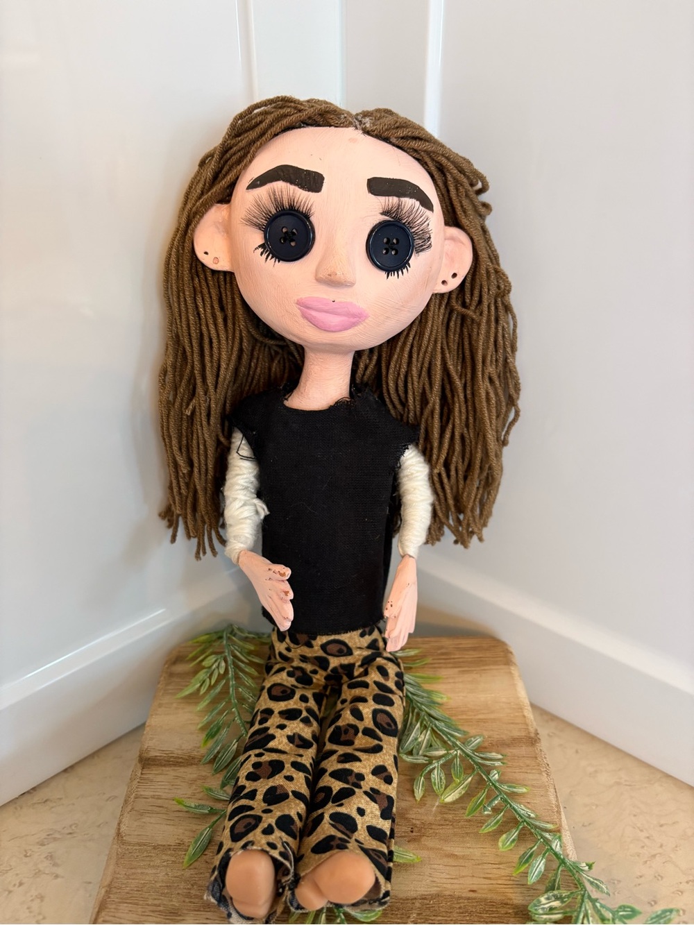 Custom Button Eyed Doll